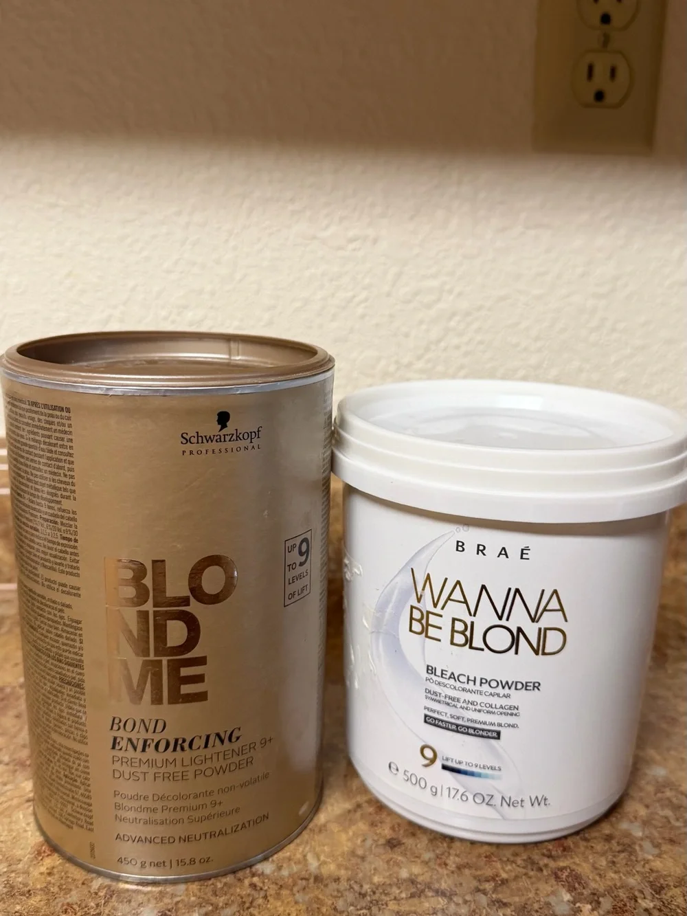 Schwarzkopf BlondMe and Braé Bleach Powder